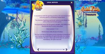 Gold Fish Feeding Time Treasure: Правила