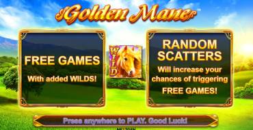 Golden Mane: Интро