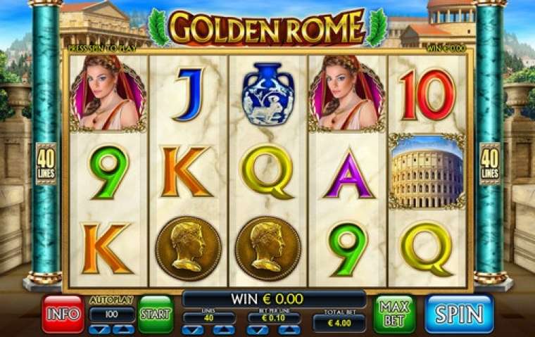 Онлайн слот Golden Rome играть
