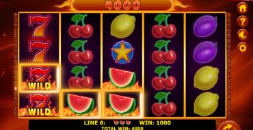 Hot Fruits 40: Выигрыши
