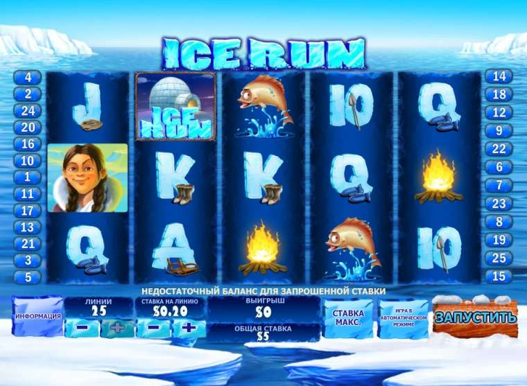 Видео покер Ice Run демо-игра