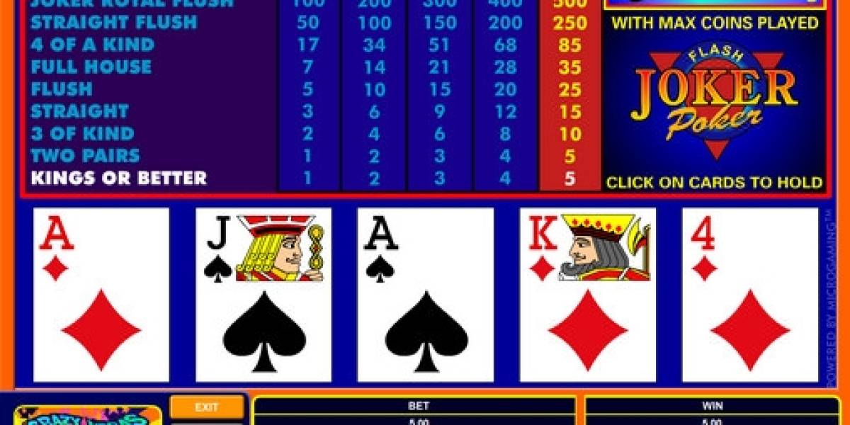 Видео-пекер Joker Poker Flash
