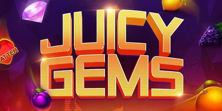 Видео покер Juicy Gems демо-игра