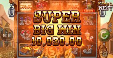 King of the West: Выигрыши