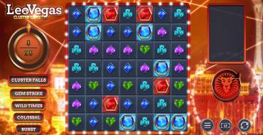 Leo Vegas Cluster Gems: Игровой автомат