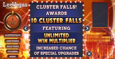 Leo Vegas Cluster Gems: Уникальные функции