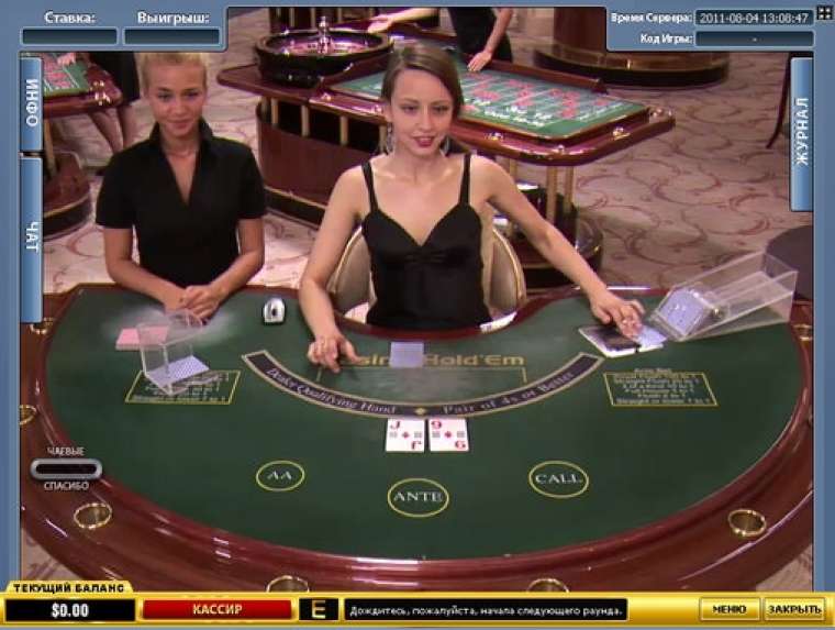 Видео покер Live Casino Hold’em  демо-игра
