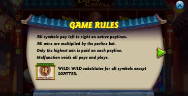 Lucky Casino: Правила
