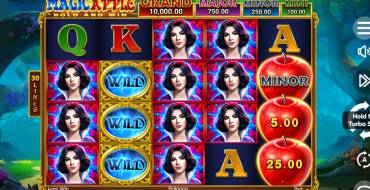 Magic Apple: Hold and Win: Игровой автомат