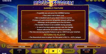 Magic Spinners: Правила