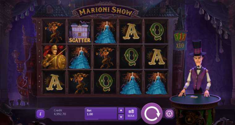 Видео покер Marioni Show демо-игра