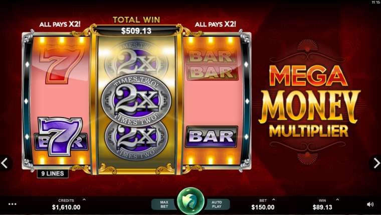 Видео покер Mega Money Multiplier демо-игра