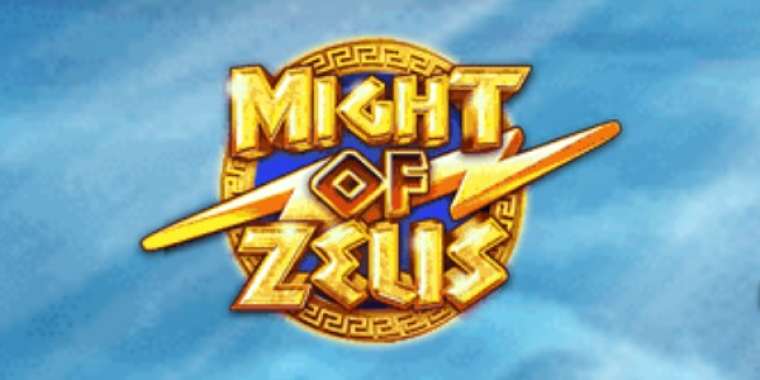 Онлайн слот Might of Zeus играть