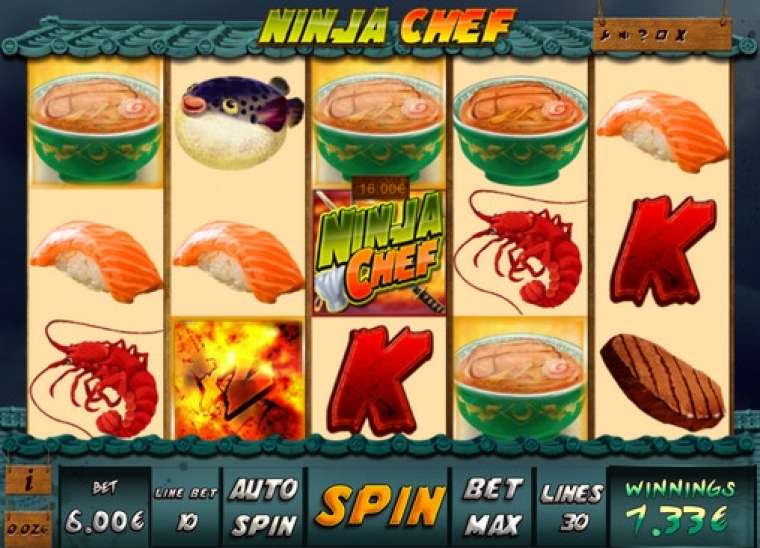 Видео покер Ninja Chef демо-игра