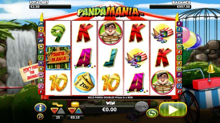 Видео покер Panda Mania демо-игра