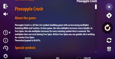 Pineapple Crush: Правила