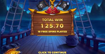 Pirate Bonanza 2: Выигрыши