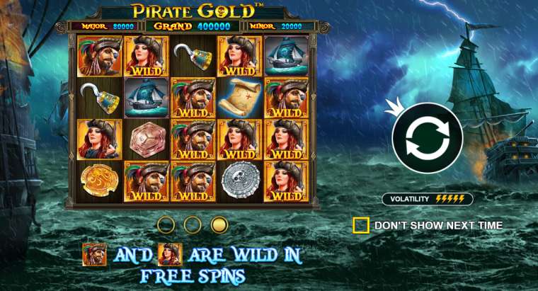 Онлайн слот Pirate Gold играть