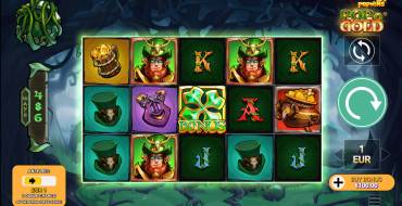 Pop O`Gold: Игровой автомат
