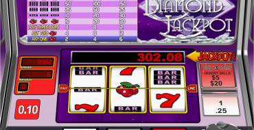 Progressive Diamond Jackpot: Выигрыши