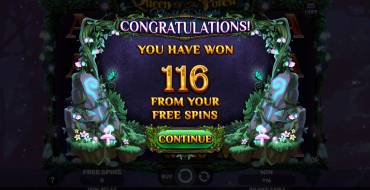 Queen Of The Forest – Night Whispers: Выигрыши