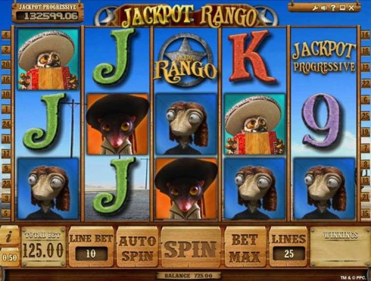 Видео покер Rango демо-игра