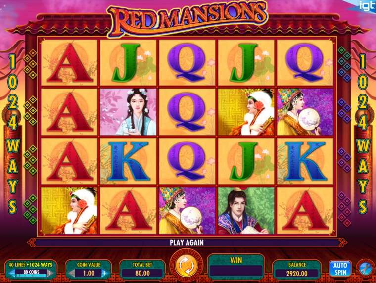 Видео покер Red Mansions демо-игра