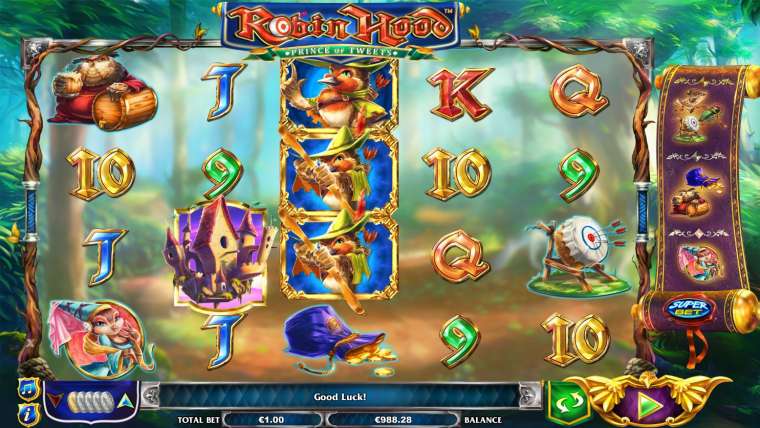 Онлайн слот Robin Hood: Prince of Tweets играть