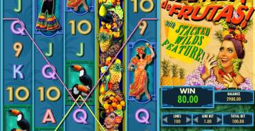 Samba de Frutas!: Выплаты