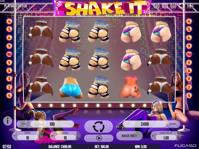 Видео покер Shake It демо-игра