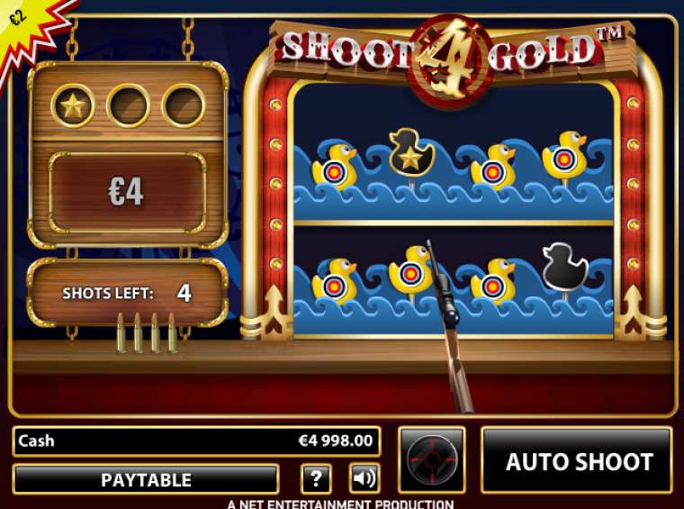 Видео покер Shoot4Gold демо-игра