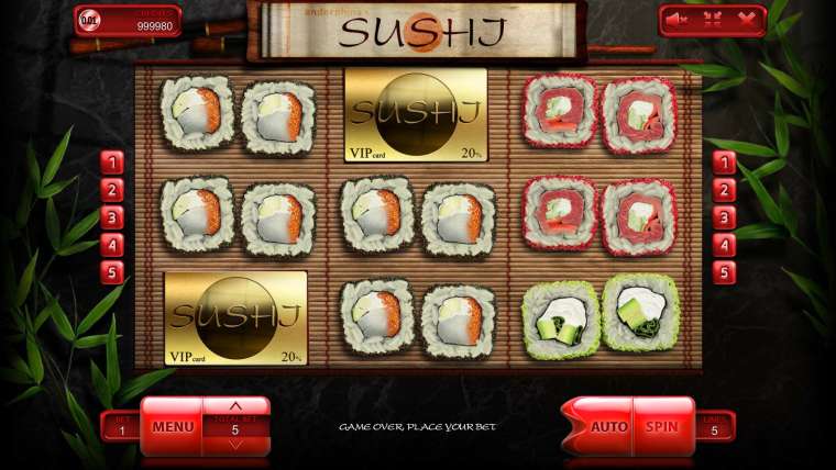 Видео покер Sushi демо-игра