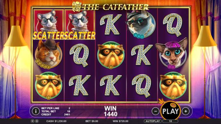 Видео покер The Catfather демо-игра