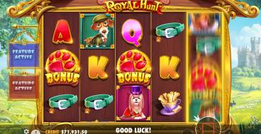 The Dog House – Royal Hunt: Уникальные функци