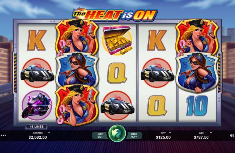 Видео покер The Heat Is On демо-игра