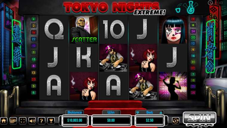 Онлайн слот Tokyo Nights Extreme играть