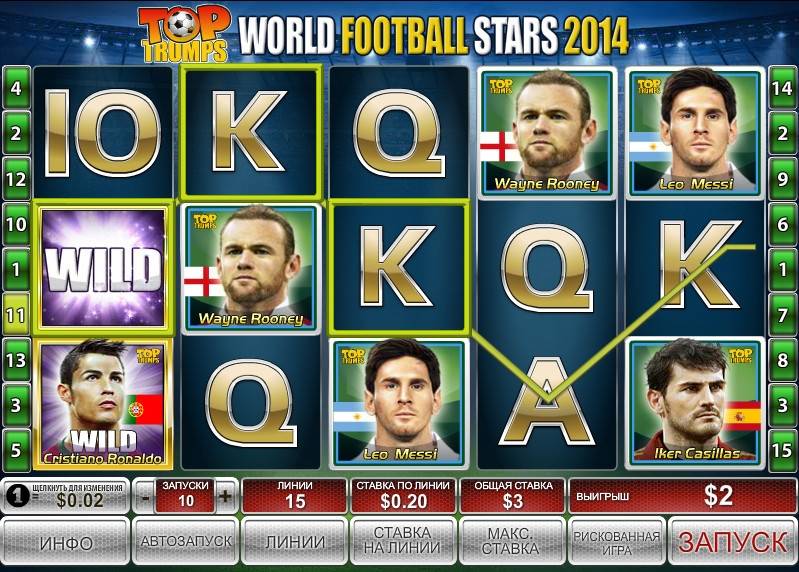 Top Trumps World Football Stars 2014