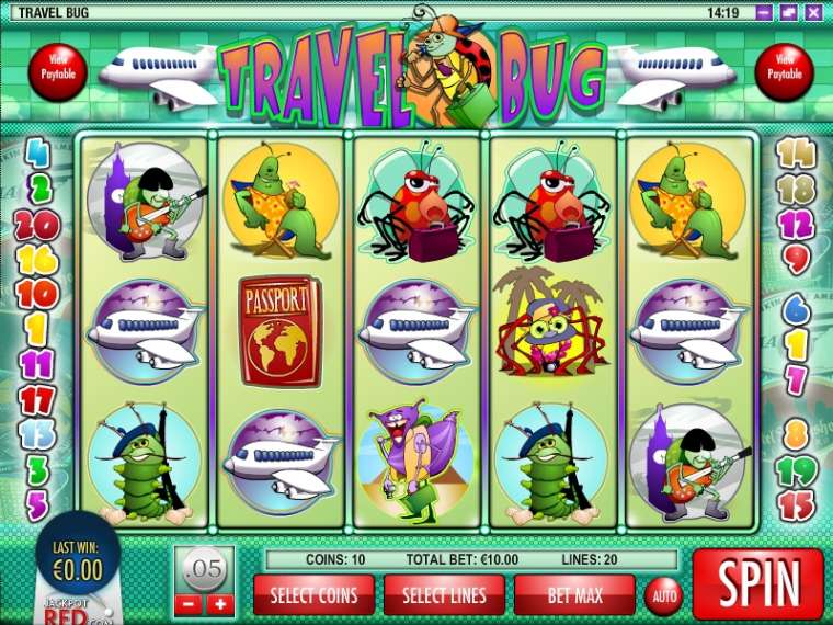 Видео покер Travel Bug демо-игра