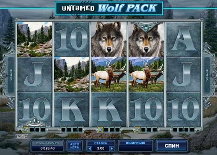 Онлайн слот Untamed Wolf Pack играть