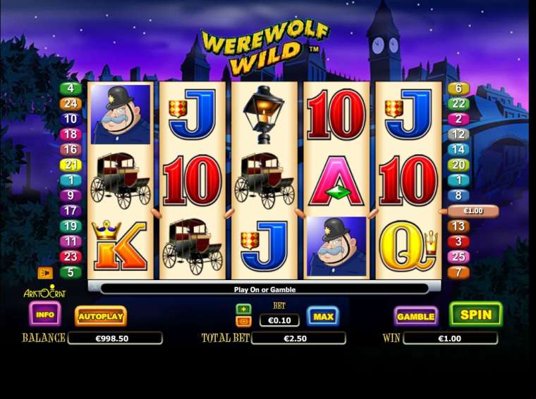Werewolf wild игровой автомат игровые автоматы с призовой игрой