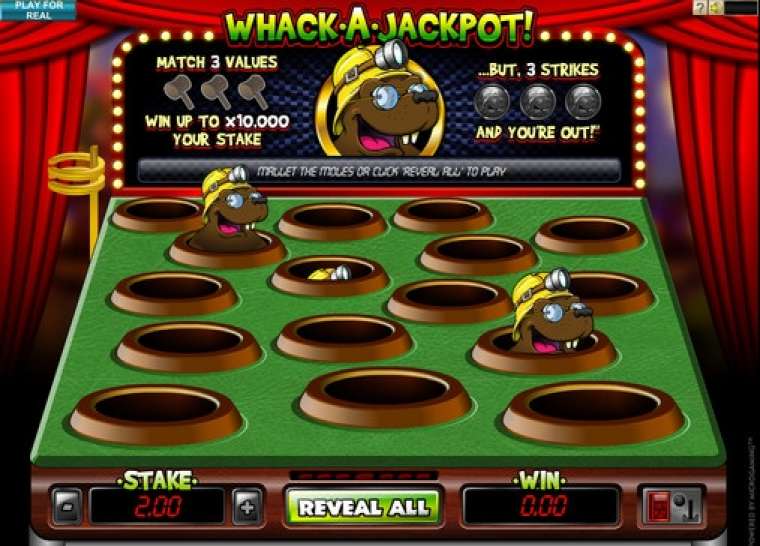 Видео покер Whack a Jackpot демо-игра