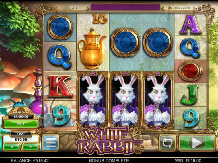 Видео покер White Rabbit демо-игра