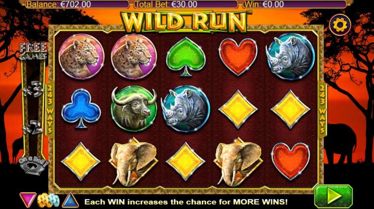 Видео покер Wild Run демо-игра