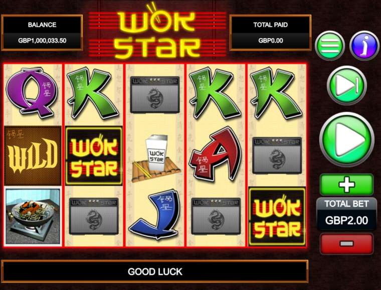 Видео покер Wok Star демо-игра