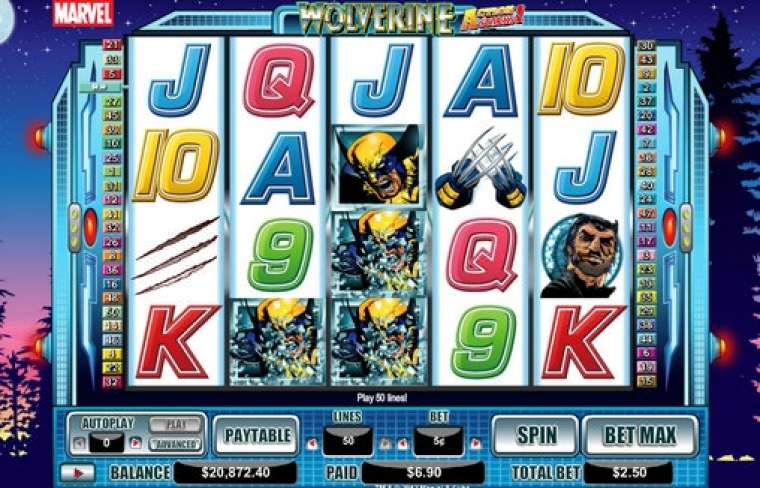 Видео покер Wolverine – Action Stacks демо-игра