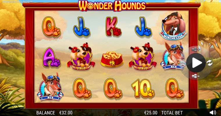 Видео покер Wonder Hounds демо-игра