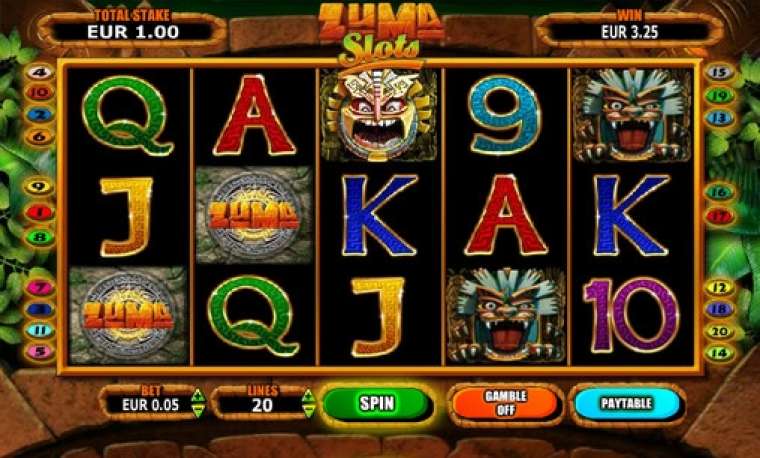 Видео покер Zuma Slots демо-игра