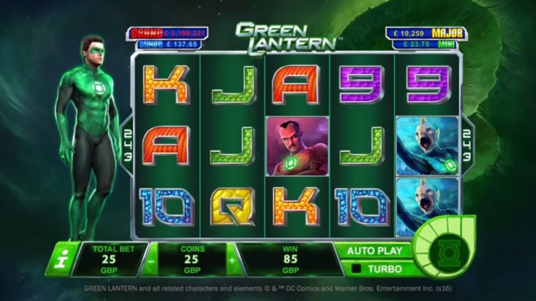 Playtech  Green Lantern