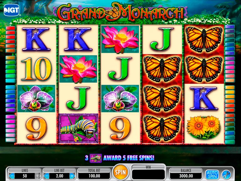 Игровой автомат Grand Monarch