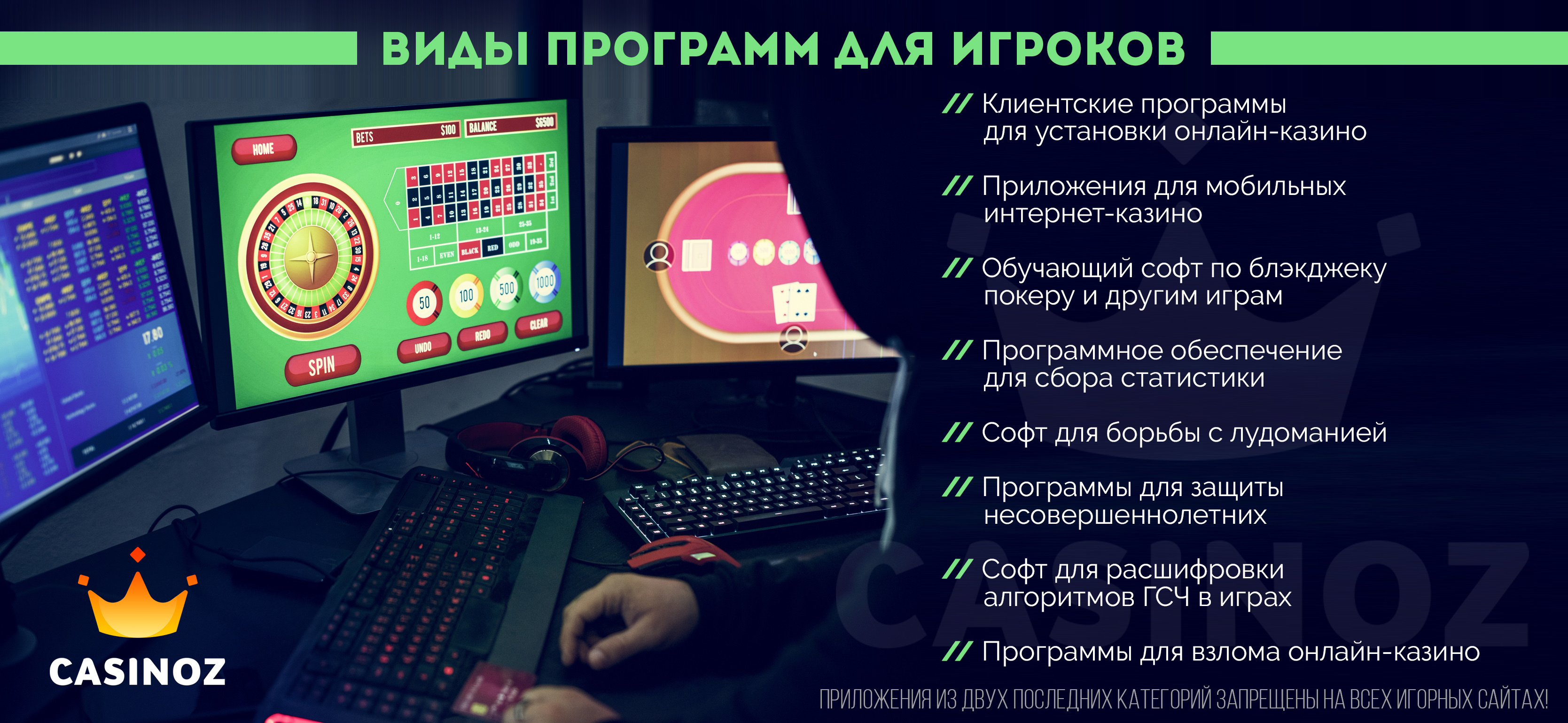 Есть программа для обыгрывания онлайн казино программы на андроид ставки на спорт